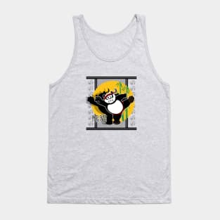 Martial Arts Panda Tank Top